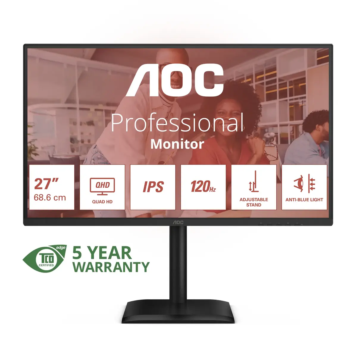 Монитор AOC E4 Q27E4U Photo 2