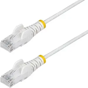 Network Cable StarTech N6PAT200CMWHS RJ45 CAT6 2m White Slim