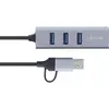 USB концентратор InLine 33380S с гигабитным Ethernet Photo 3