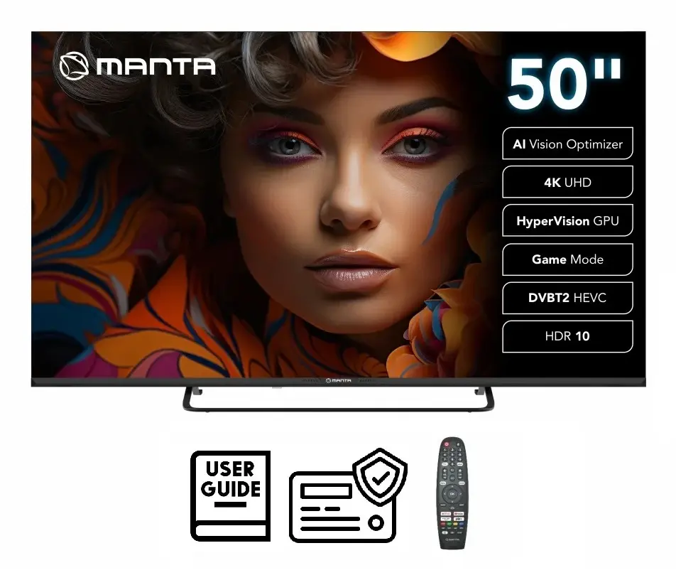 Manta 50LUV125E 50" 4K Ultra HD Smart TV Photo 2