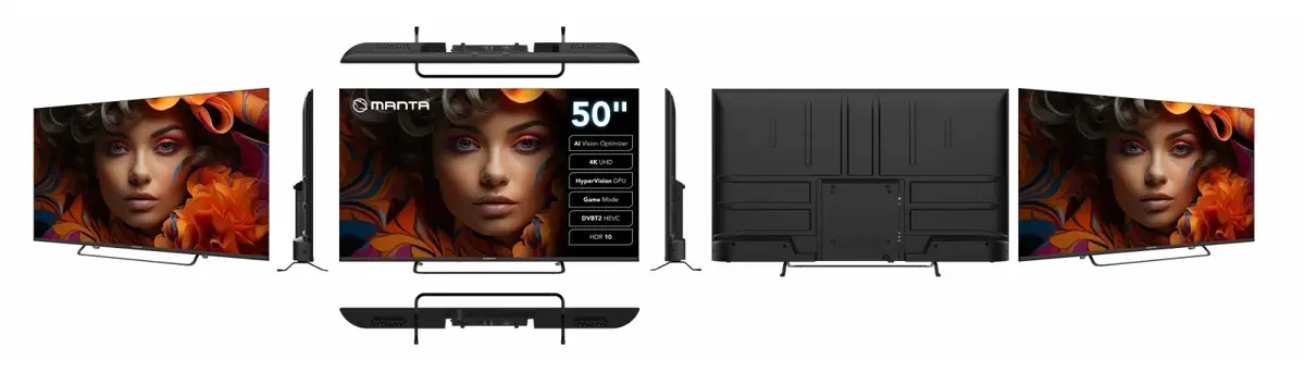 Manta 50LUV125E 50" 4K Ultra HD Smart TV Photo 4