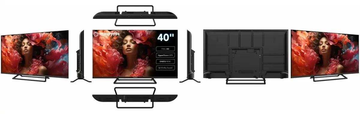 Manta 40LFV125E 40" Full HD Smart TV televizors Photo 5