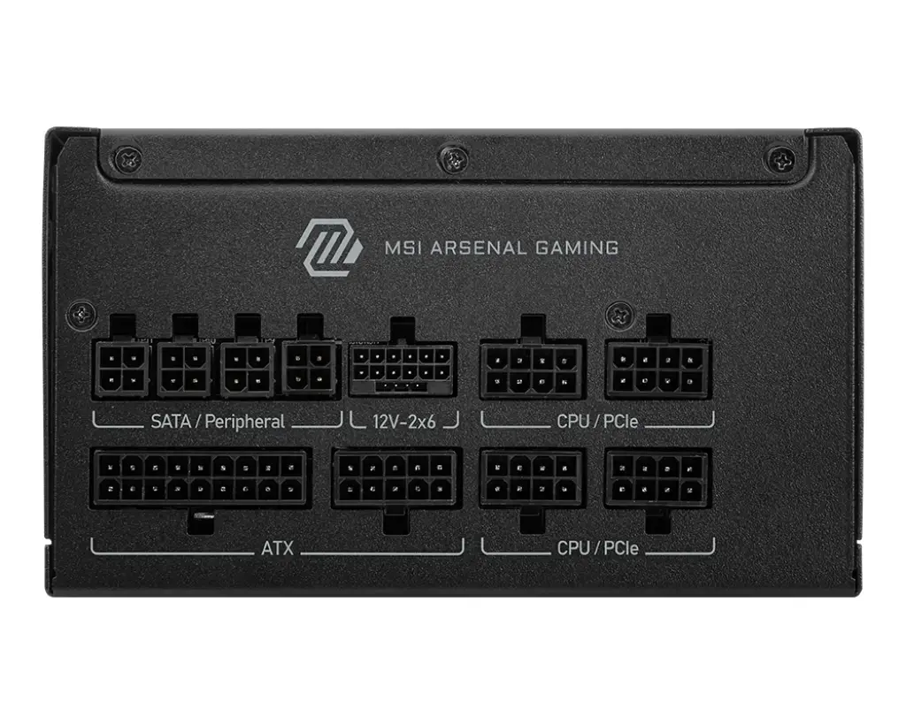 MSI MAG A850GLS PCIE5 850W barošanas bloks Photo 2