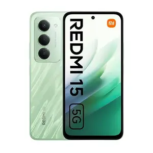 Смартфон Xiaomi Redmi 15 5G, 4 ГБ ОЗУ, 128 ГБ хранилище, зелёный