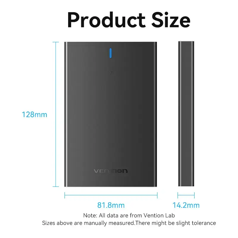 Vention 2.5 collu SATA cietā diska ietvars KPAB0 Photo 17