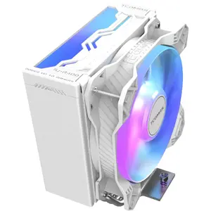 Кулер для CPU Tcomas SJ-R400 4HP белый с 120 мм вентилятором, 4 тепловые трубки