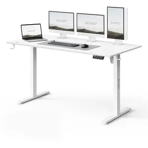 Письменный стол Sense7 NOJO LIGHT White 140 x 70 см — рабочая поверхность 140 см, глубина 70 см
