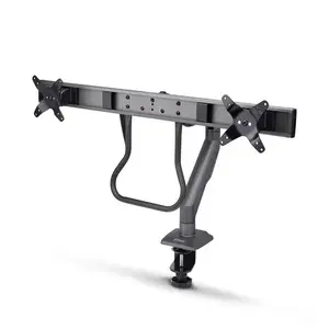 Dual monitor desk mount StarTech H2M1AS2 for up to 27-inch displays, adjustable arms, desk clamp
