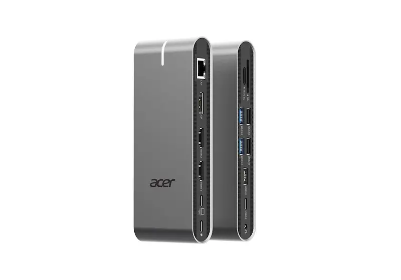 Acer HP.DSCAB.022 laptop dock — USB-C 100W, 2×HDMI Photo 7