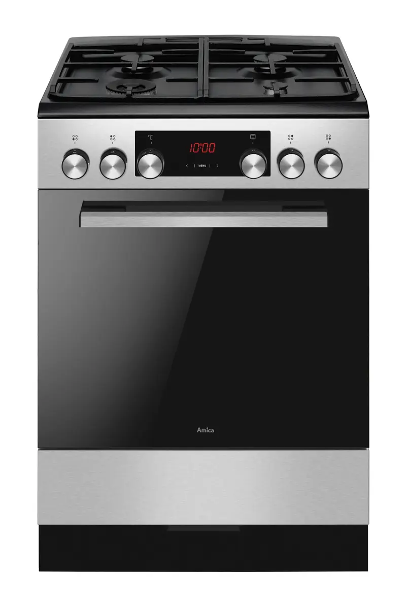 Amica 6123GE3.39HZpTsDpFA(XsxV) PIZZA Brīvi stāvoša