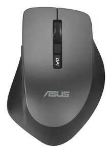 Оптическая беспроводная офисная мышь ASUS WT425, 1600 DPI, 6 кнопок, для правой руки, черно-серая