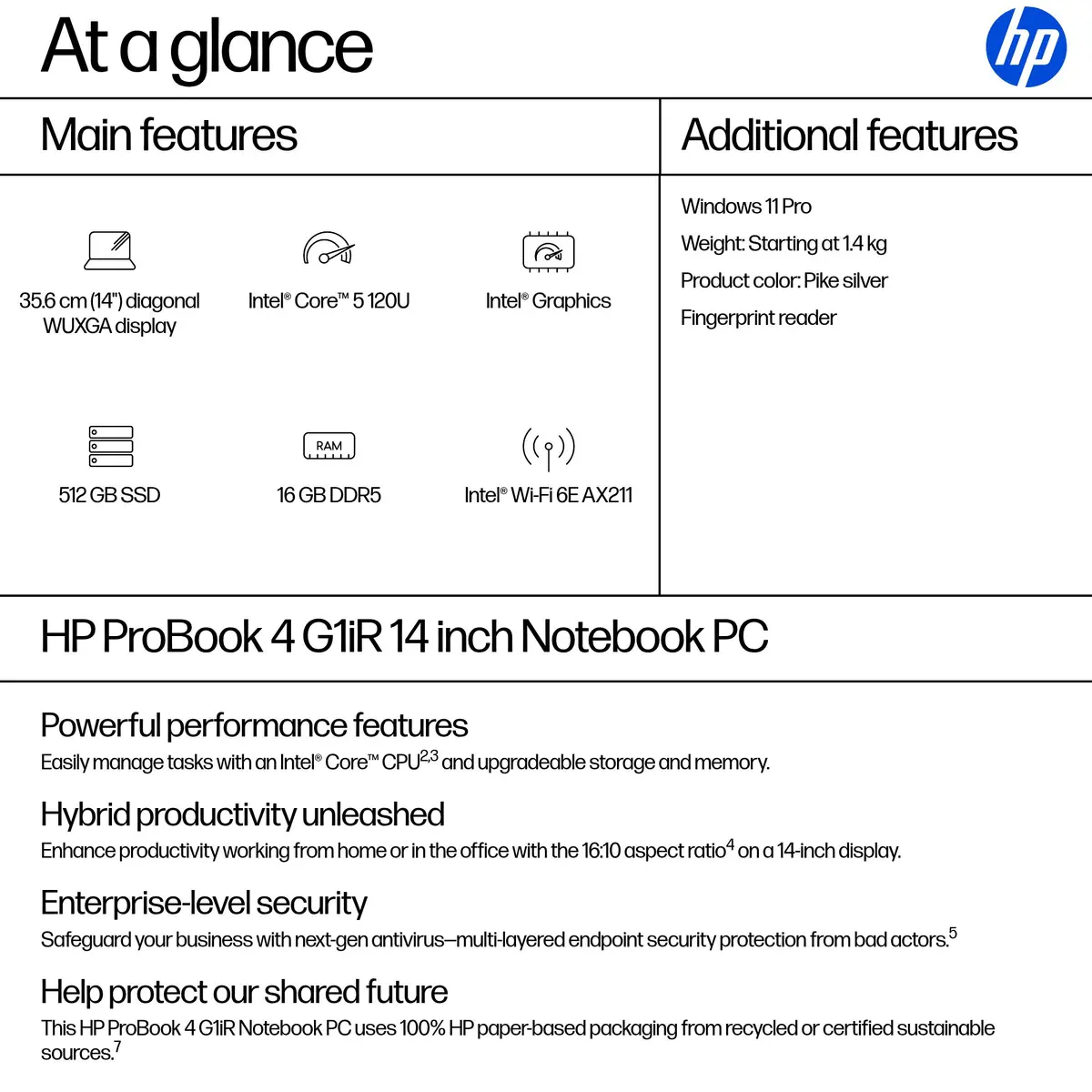HP ProBook 4 G1iR Portatīvais dators | HP Photo 10