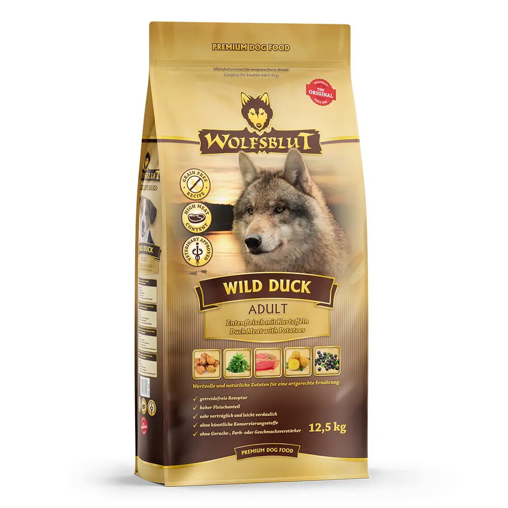 Sausais barības produkts suņiem Wolfsblut Adult