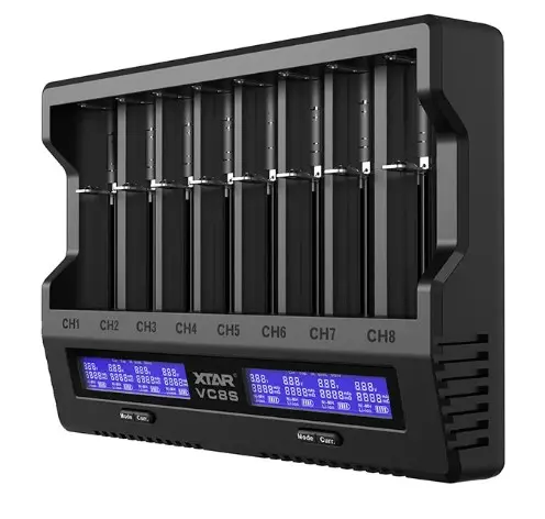 Charger XTAR VC8S for Li‑Ion and NiMH Photo 2
