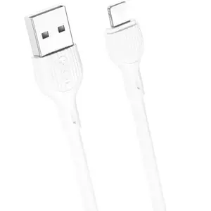 Кабель USB‑to‑Lightning XO NB200 2 м белый — 2.0 м для зарядки и передачи данных