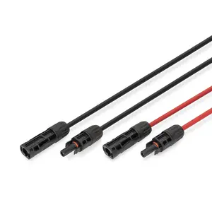 Cable Digitus DK-SCEC66-0030 6 mm² 3 m MC4 Black Red
