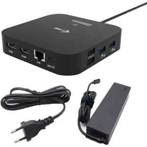 USB-C Dual HDMI Adapter ITEC C31DUALHDMIDPD100 — dual HDMI 4K@60Hz, USB-C Power Delivery 100W