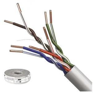 Ethernet LAN Cable EMOS CAT5e U/UTP CCA PVC, model KO/UTP/CCA/S9137, 1 Gbps support
