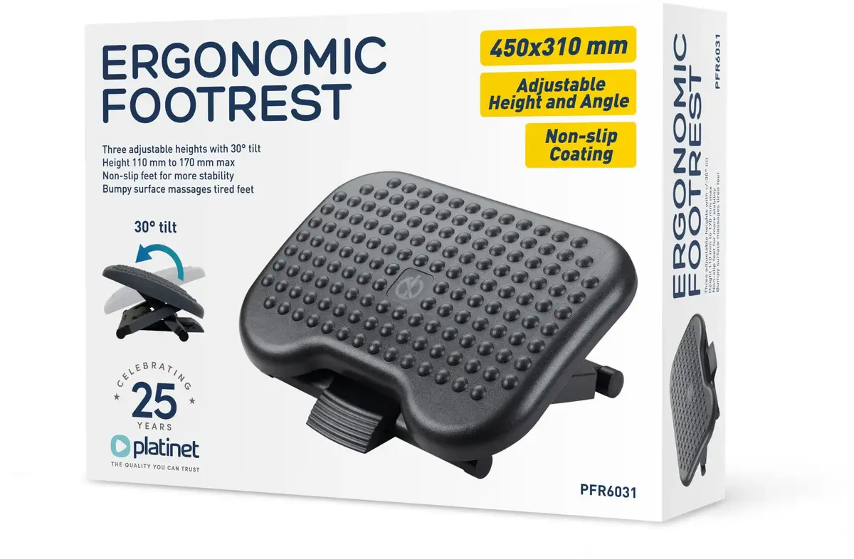 Footrest PLATINET PFR6031 adjustable height Photo 3