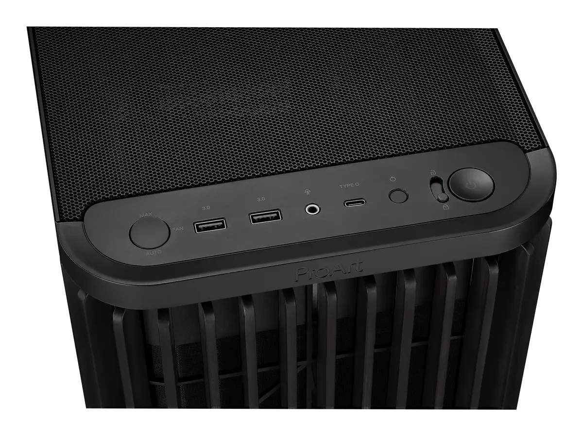 Asus 90DC00M0-B39040 korpuss ATX, melns Photo 5