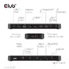 Dokstacija CLUB 3D 14-1 USB-C Quad Display USB4 Photo 3