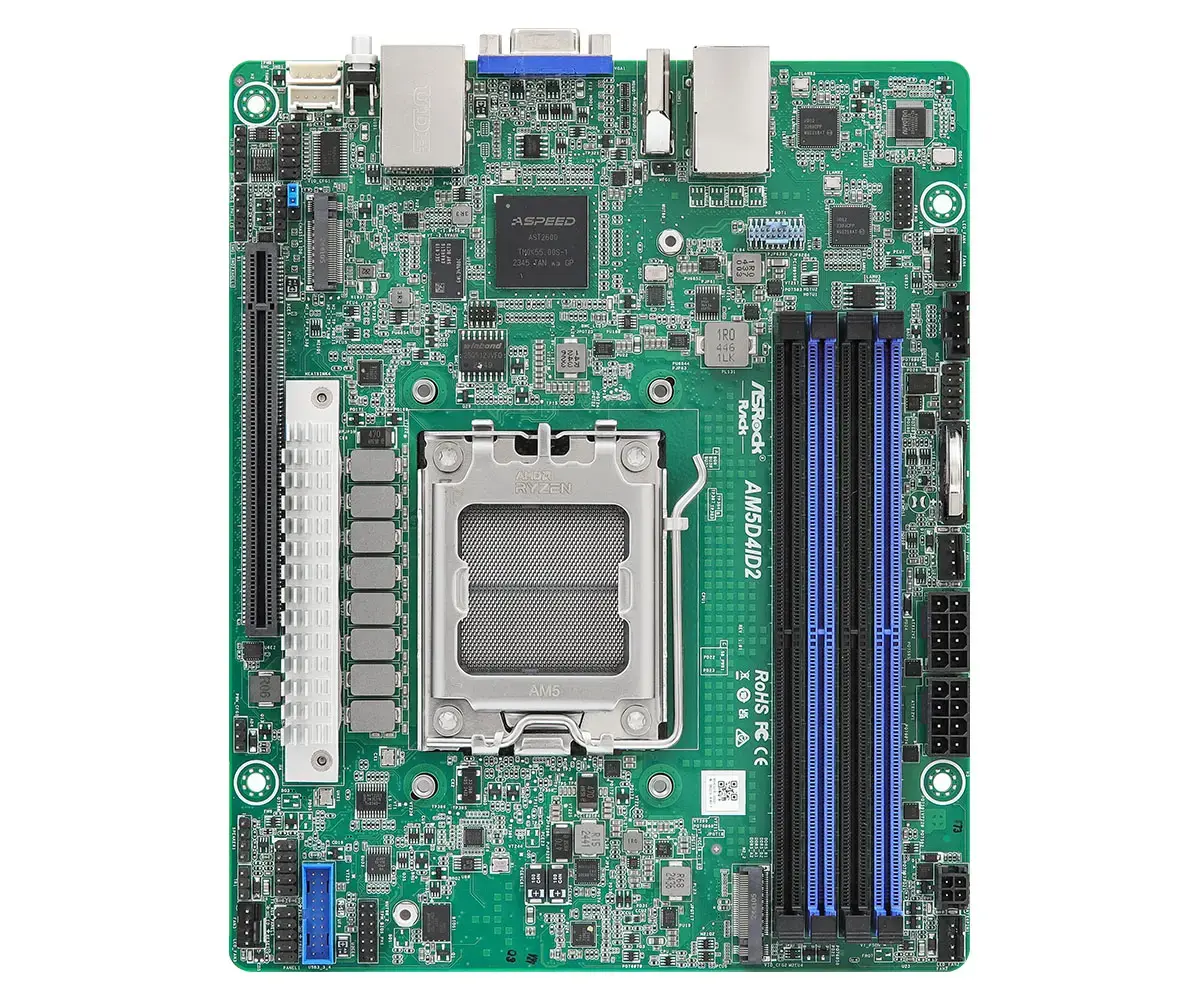 ASRock AM5D4ID2 Mini ITX Mātesplate Socket