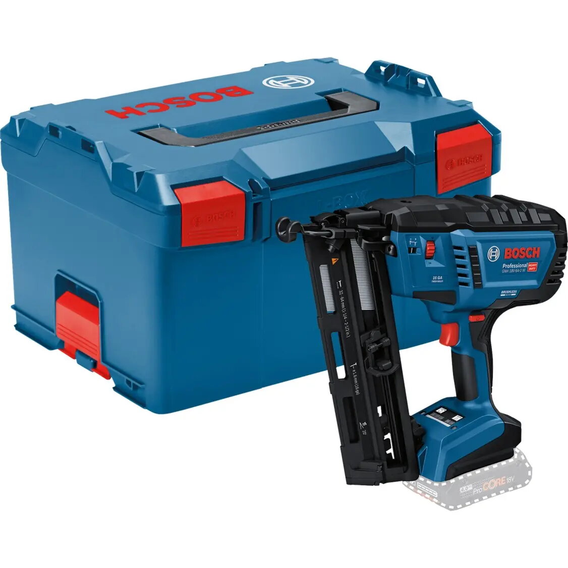 Bezvadu naglu šāvējs Bosch GNH 18V-64-2