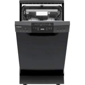 Freestanding dishwasher MPM MPM-45-ZMF-02, 9 place settings, 47 dB, Heat exchanger drying
