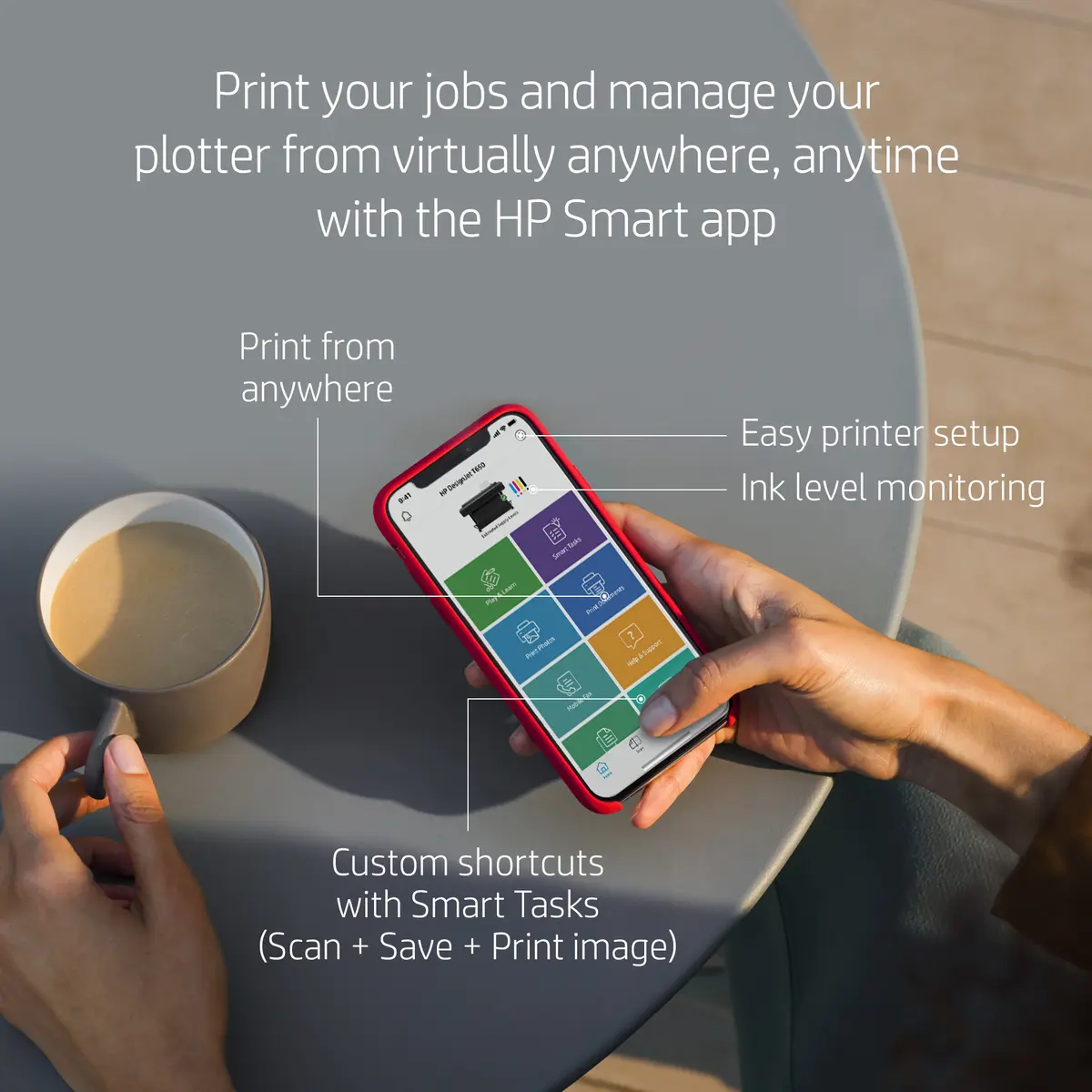 Принтер HP Designjet T630 36-in Photo 8