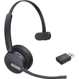 Wireless headset Yealink WH64 Hybrid Mono Teams – mono, Microsoft Teams-certified, hybrid USB/Bluetooth