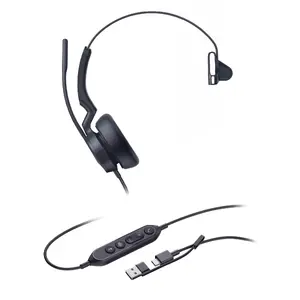 Austiņas Yealink UH46 Mono Teams USB-C/A