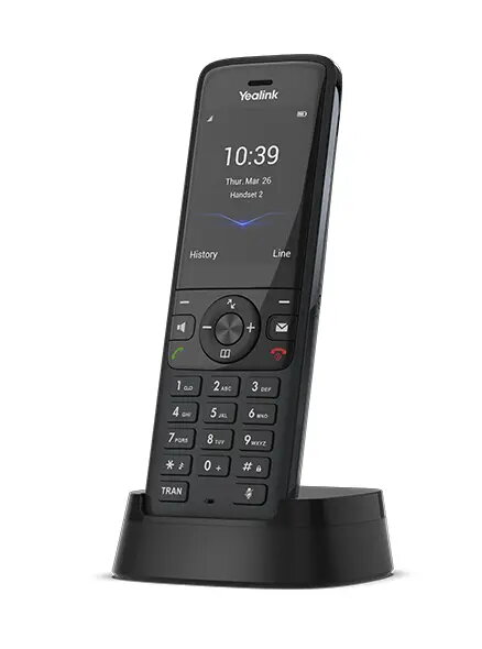Yealink W78H bezvadu telefona klausule melna