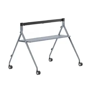 Floor Stand Yealink MB-FS-P750T Silver with Tray for MeetingBoard Pro 75"