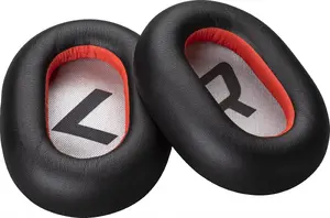 Replacement Poly ear cushions for Voyager 8200 — pair, poly leatherette