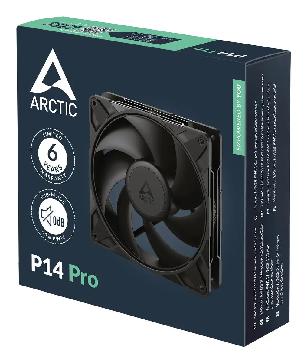 Вентилятор ARCTIC P14 Pro 140 мм PWM Photo 6