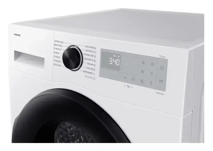 Samsung DV90DG52A0AHLE 9 kg žāvētājs ar siltuma sūkni Photo 8