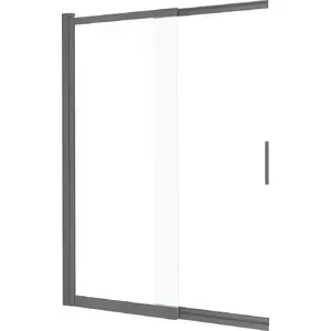 Bathtub screen deante KTJ_D73R 100 x 140 cm glass shower panel, right-hinged