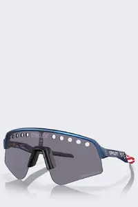 Велосипедные очки Oakley Sutro Lite Sweep TLD blue легкий дизайн защита от UV