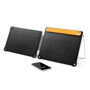 Saules paneļi BioLite SolarPanel 10+ 10 W monokristālisks melns oranžs
