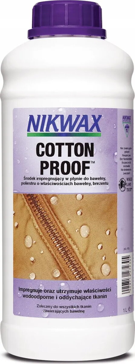 Impregnāts Nikwax Cotton Proof 1 l
