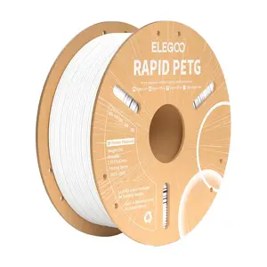 PETG filament Elegoo Rapid White 1.75 mm 1 kg spool