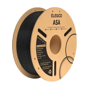 3D drukāšanas materiāla spole Elegoo ASA melna, modelis 50.203.0182