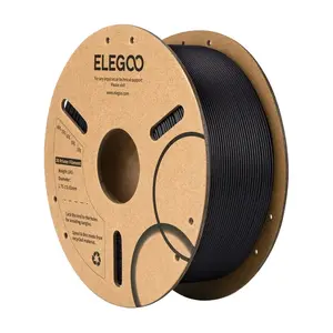 Filaments Elegoo PLA-CF 1,75 mm melns 1 kg