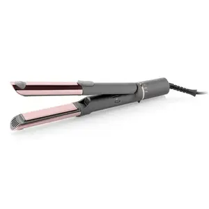 Curling iron ETA Fenité Exclusive 56 W, ceramic tourmaline plates, 9 heat levels, LED display, 1.7 m cord
