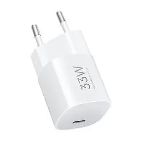 Power adapter Xiaomi 33W Nano USB-C EU wall charger — 33W USB-C output for phones and tablets