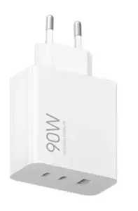 Сетевое зарядное устройство Xiaomi 90W HyperCharge с 3 портами, универсальное, белое