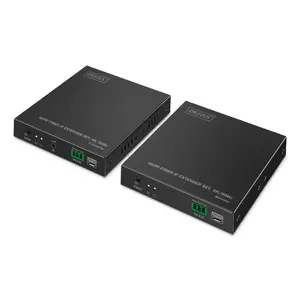 HDMI Fiber IP Extender Set Digitus 4K/60Hz Transmitter Receiver