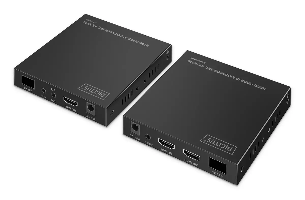 HDMI Fiber IP Extender Set Digitus 4K/60Hz Photo 2
