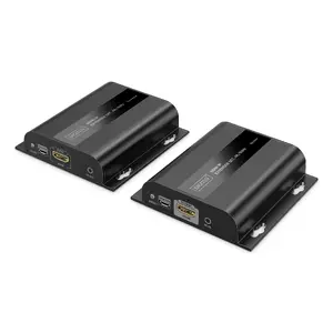 AV передатчик и приемник Digitus HDMI IP Extender Set 4K/60Hz