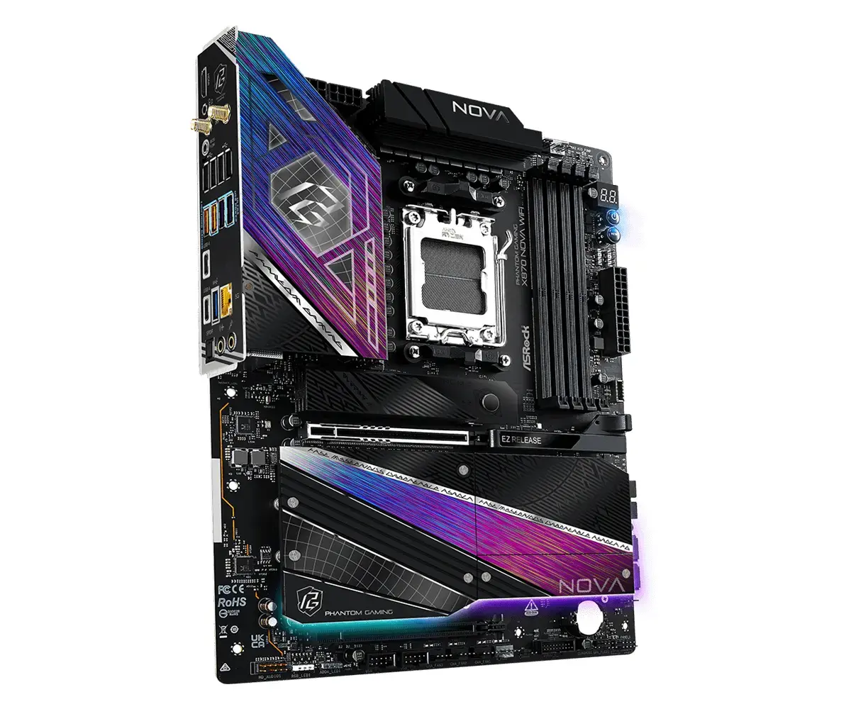 Mātesplate ASRock X870 NOVA WIFI (Socket AM5, ATX) Photo 3